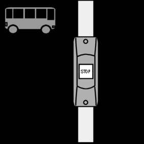 bus stop button